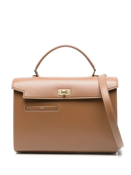 Geantă Anya Hindmarch maro
