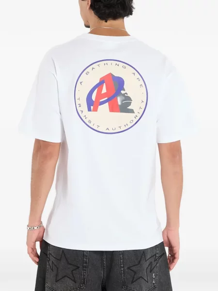 Tricou A Bathing Ape® alb