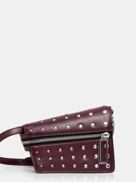 Чанта Sisley винено червено