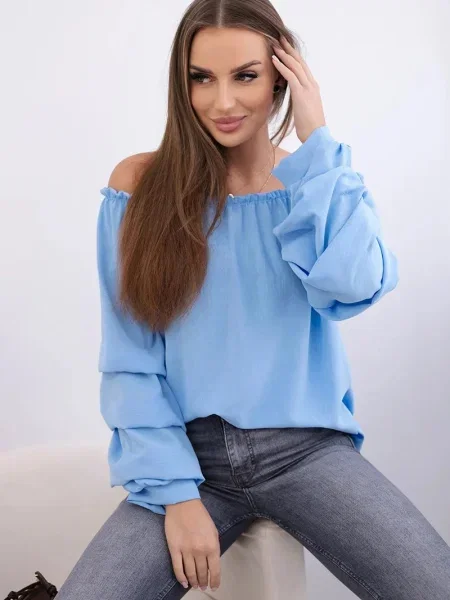 Bluză Kesi albastru