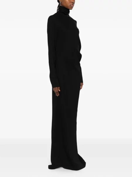 Rochie maxi Toteme lungă de costum negru