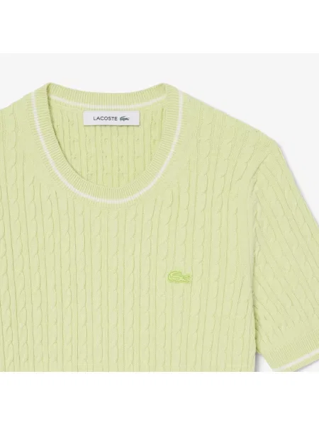 Lacoste светр Regular Fit зелений