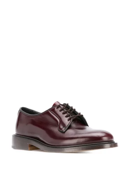 Pantofi derby Tricker's roșu