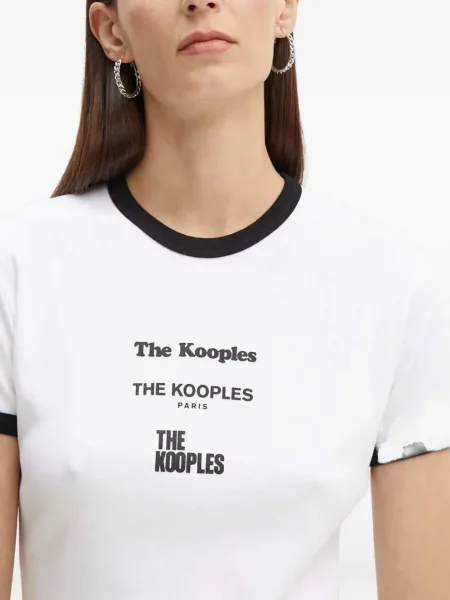 Tricou The Kooples alb