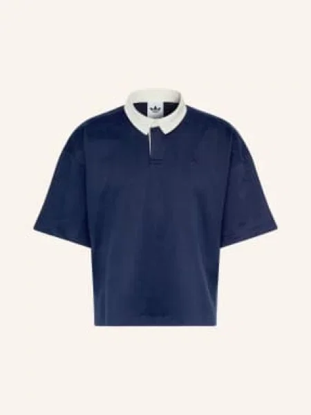 Adidas Originals Koszulka Polo Z Dżerseju Premium Essentials blau granatowe