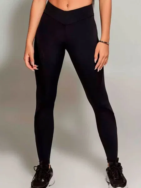 Легінси Totalfit з високою посадкою чорні