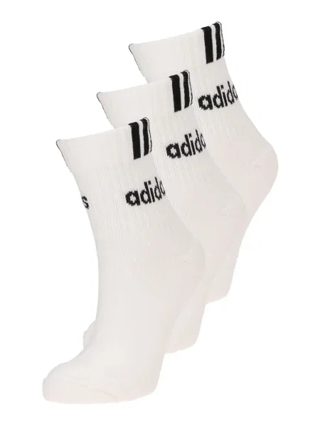 ADIDAS PERFORMANCE Șosete sport negru / alb