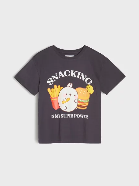 Dětské top Sinsay šedý