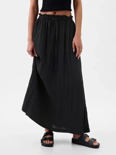 Fusta maxi Gap negru