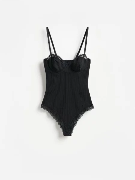 Reserved LADIES` BODY SUIT negru