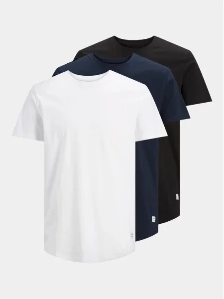 Jack&Jones 3 db póló Noa fehér