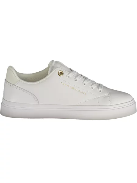 Sneakers Tommy Hilfiger Th Feminine Cupsole Leather alb