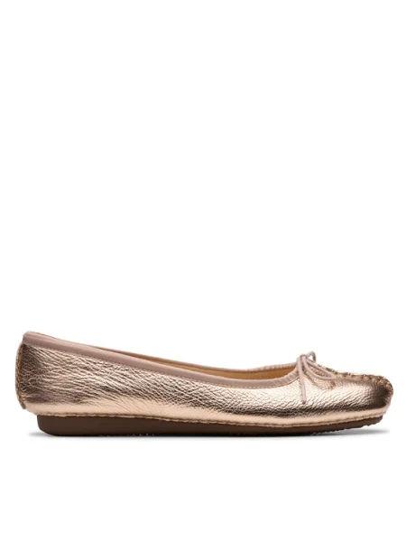 Clarks Балеринки Freckle Ice златист