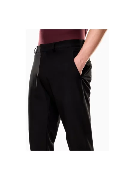 Nohavice Emporio Armani Ea7 čierna