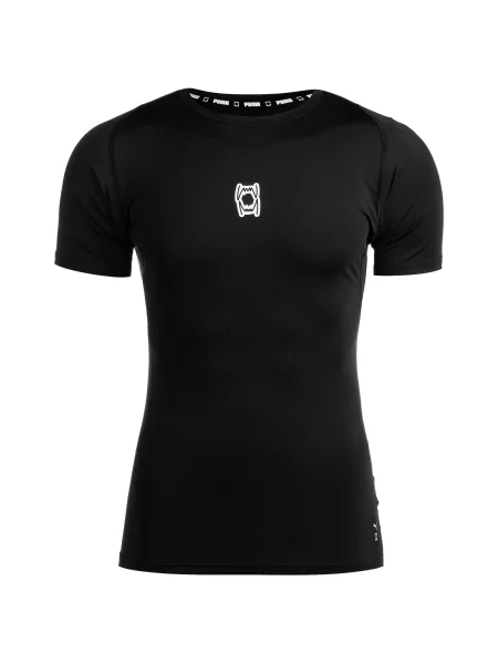 Pánske basketbalové tričko PUMA Hoops Team SS Baselayer puma black čierna