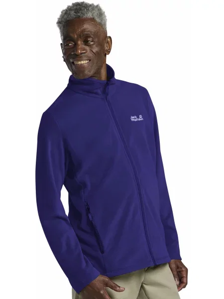 Флісова кофта Jack Wolfskin синій