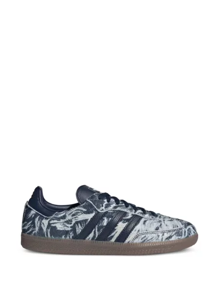 Dugo loaferice Adidas od brušene kože siva