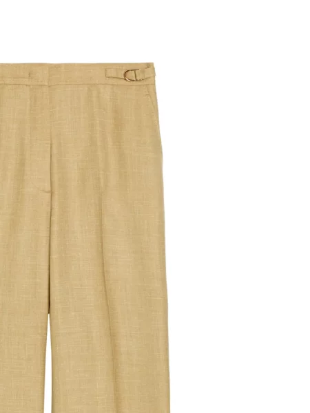 Pantaloni Gabriela Hearst cu cataramă