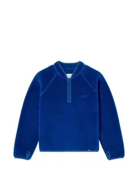Ursuleț de pluș hanorac din fleece Mm6 Maison Margiela din fleece albastru