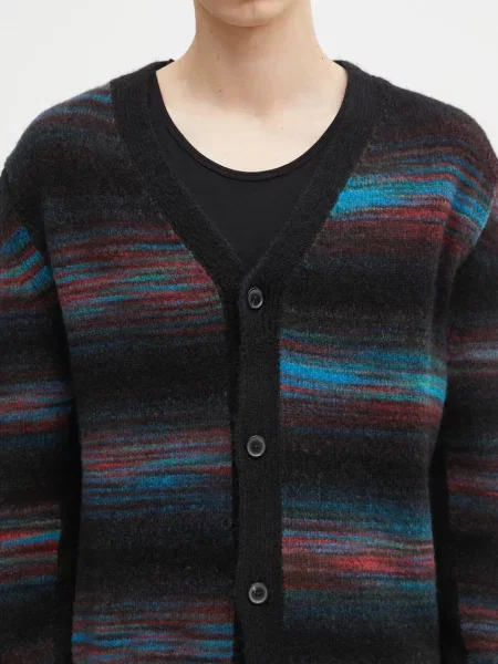 Шерстяной кардиган Paul Smith черный