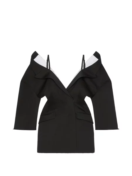 Mini šaty Givenchy čierna