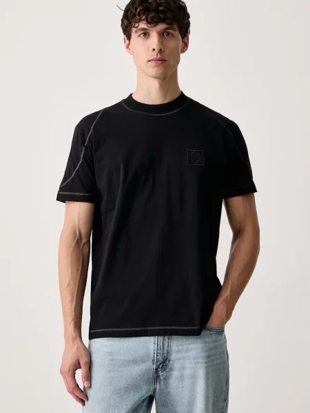 Iceberg tricou pentru bărbați din negru