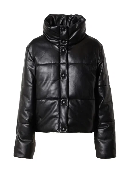 Gap Geacă din imitație de piele negru