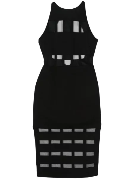 Rochie Genny transparente de costum negru