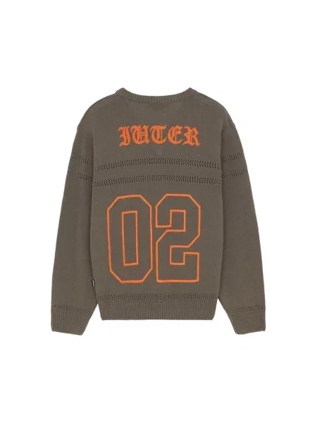 Sweter Iuter piłkarski brązowy