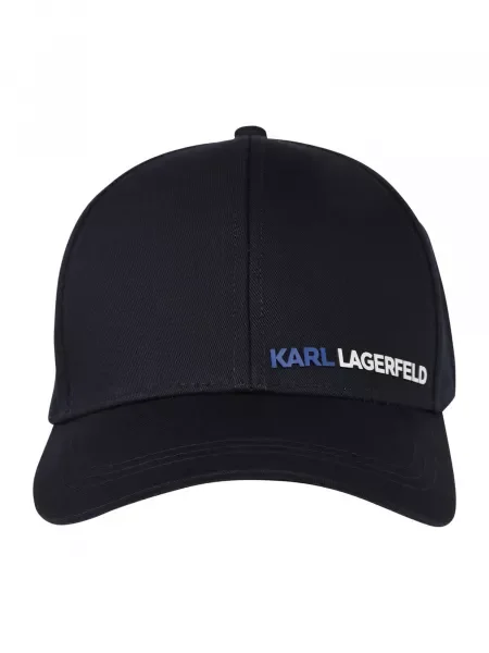 Karl Lagerfeld Șapcă bleumarin / albastru închis alb
