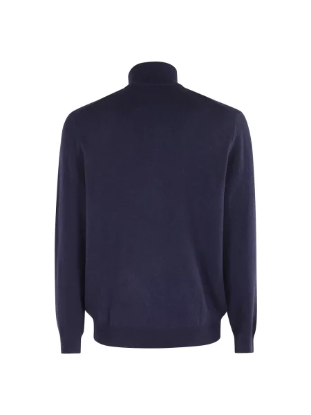 Kardigan Polo Ralph Lauren wełniany niebieski