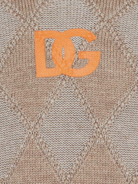 Dolce & Gabbana Sweter beige beżowy