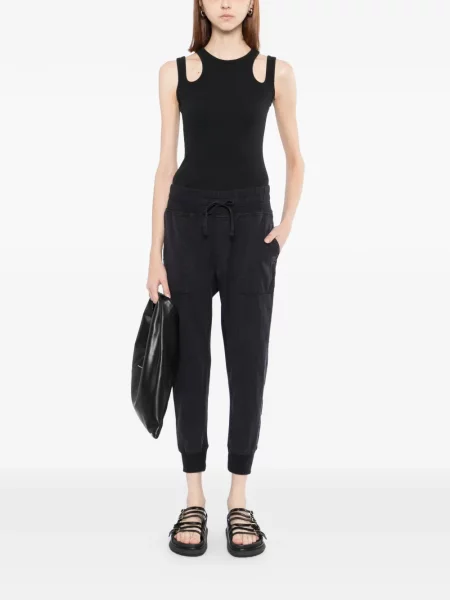 Pantaloni James Perse albastru