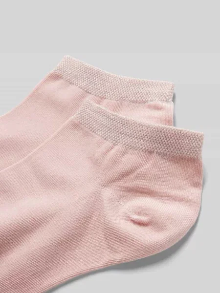 Krótkie skarpety z detalem z logo w zestawie 2 szt. Ck Calvin Klein różowe