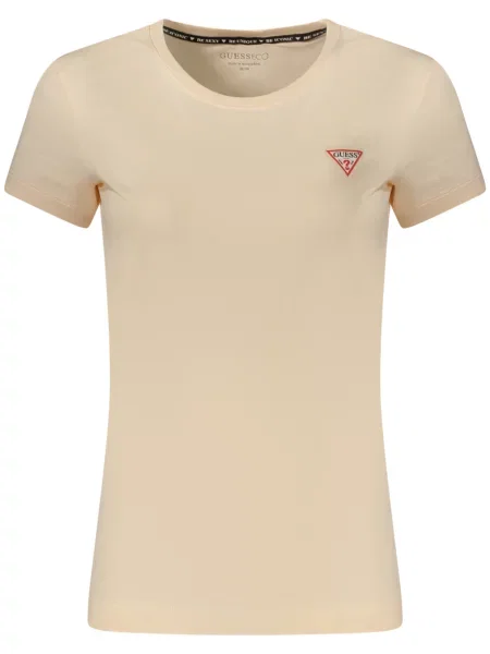 Tricou Guess Jeans portocaliu