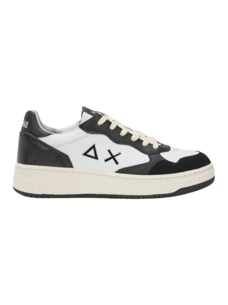 Sneakersy Sun68 zamszowe czarne