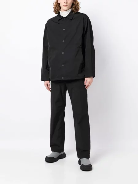 Klasická s límcem bunda White Mountaineering bílá