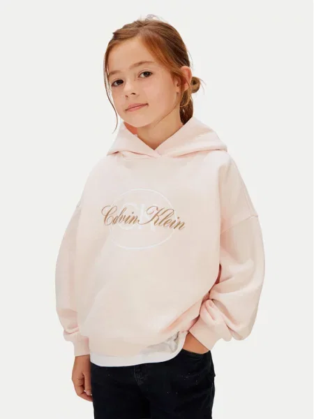 Calvin Klein Μπλούζα Oval ροζ