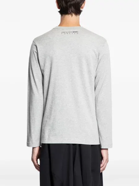 Lung tricou Comme Des Garçons Shirt gri