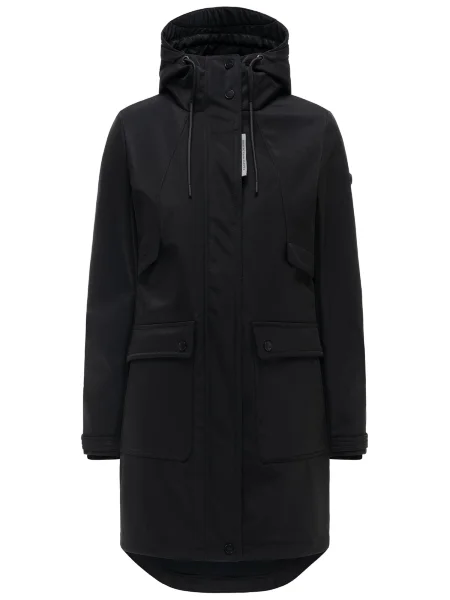 NAVAHOO Palton funcțională Morgennebel negru