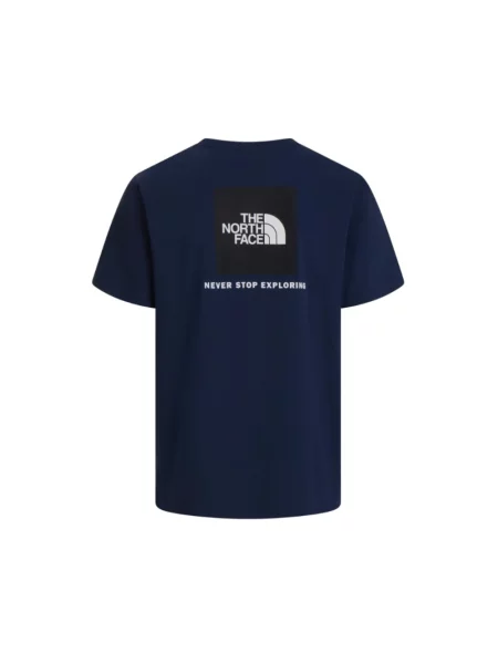 T-shirt The North Face Evolution Box Nse Short Sleeve Tee Summit Navy S niebieska