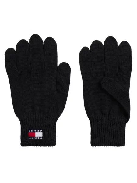 Tommy Hilfiger rokavice Heritage črna