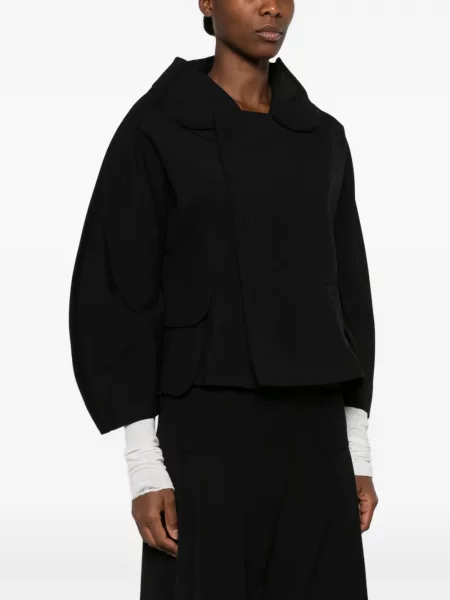 Gulerat geacă Comme Des Garçons negru
