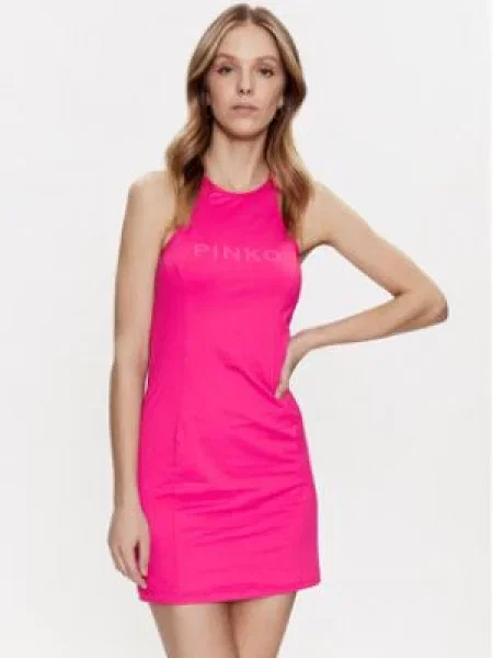 Pinko Letné šaty Blonde ružová
