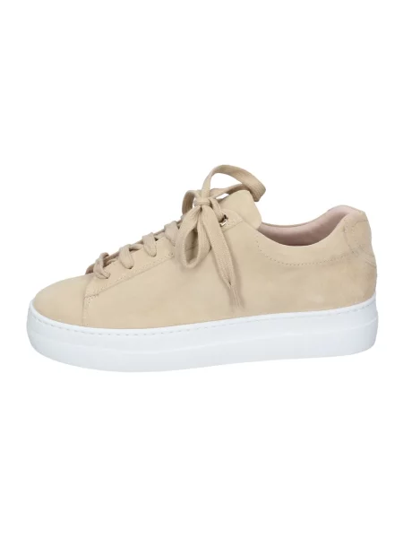 Sneakersy Stokton zamszowe beżowe