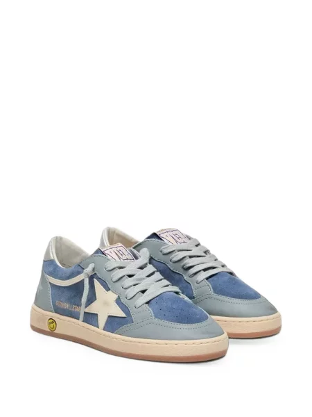 Sneakersy dziecięce Golden Goose Ball Star niebieskie