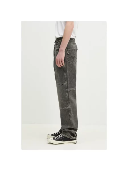 Martine Rose jeansy Panelled Jean szare