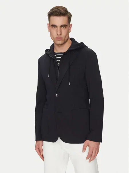 Tommy Hilfiger Švarkas Tamsiai mėlyna