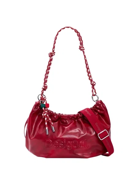 Torebka Desigual z autografem czerwona