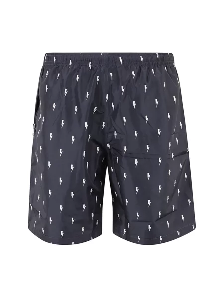 Szorty Neil Barrett casual niebieskie